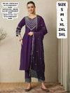 Lotus By Nsf Roman Silk With  Embrodeiry Work Kurti With Bottom Dupatta Online Wholesale